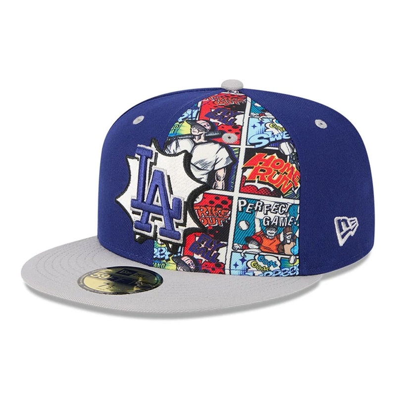 LA Dodgers 2025 MLB Diamond Hero Edition Dark Blue 59FIFTY Fitted Cap 6 7/8
