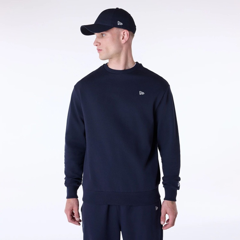 New Era Essential Navy Crew Neck Sweater XS