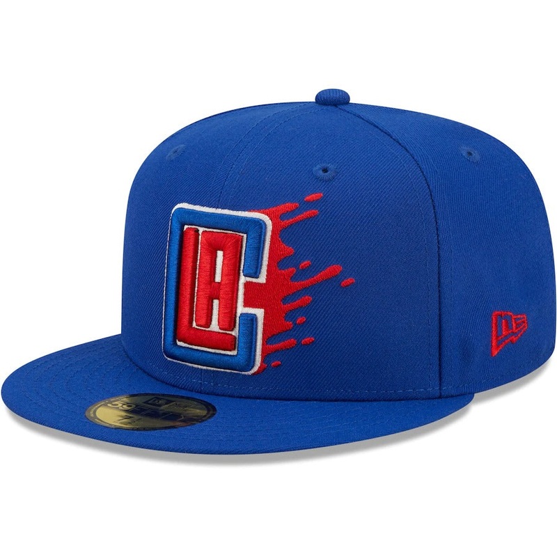 New Era Los Angeles Clippers Royal Splatter 59FIFTY Fitted Hat