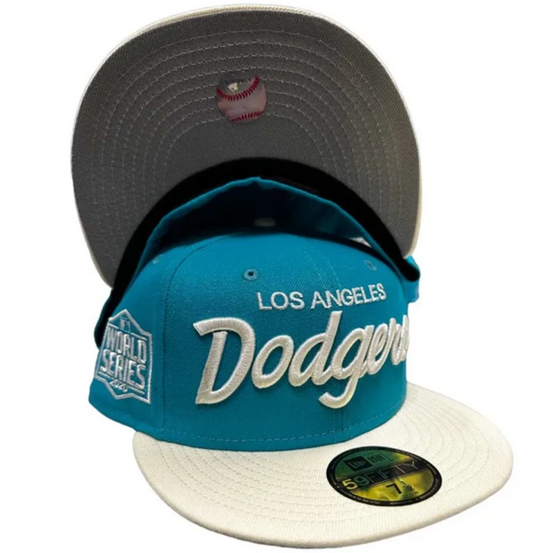 New Era Los Angeles Dodgers ‘Ocean Breeze’ 2020 World Series 59FIFTY Fitted Hat