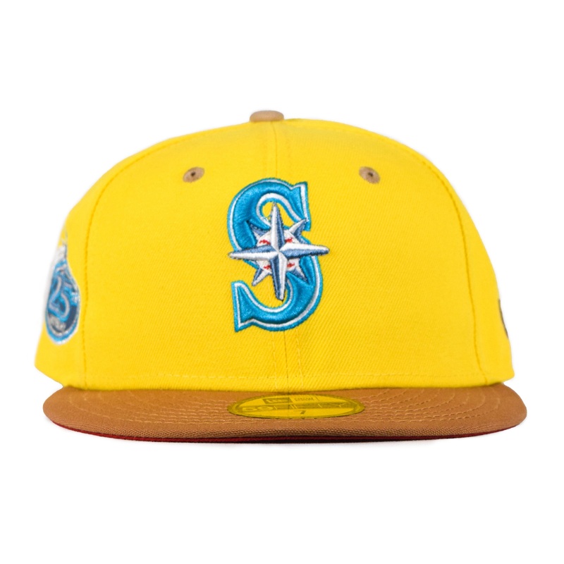New Era Seattle Mariners “SpongeBob Squarepants” Bikini Bottom Inspired 59FIFTY Fitted Hat
