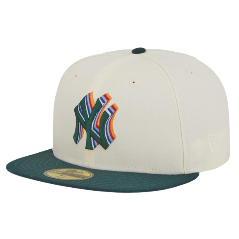 New Era x Eblens New York Yankees 1998 All-Star Game White/Dark Green 59FIFTY Fitted Hat