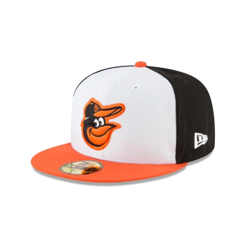 Baltimore Orioles 59FIFTY MLB AC Perf Orange/White Cap 7