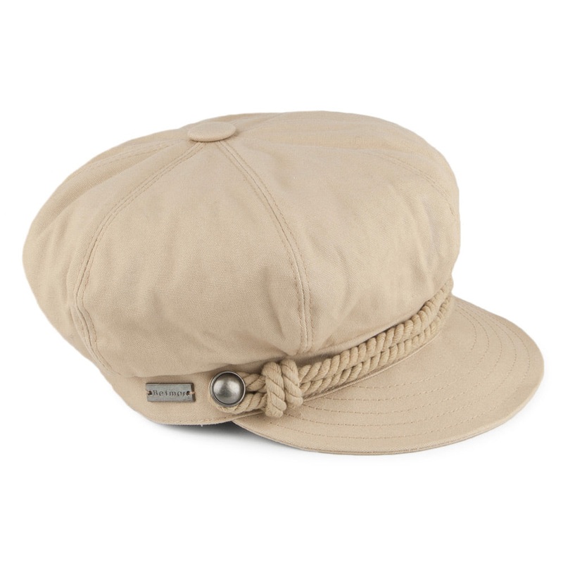 Betmar Hats Fisherman Baker Boy Cap – Khaki 1-Size
