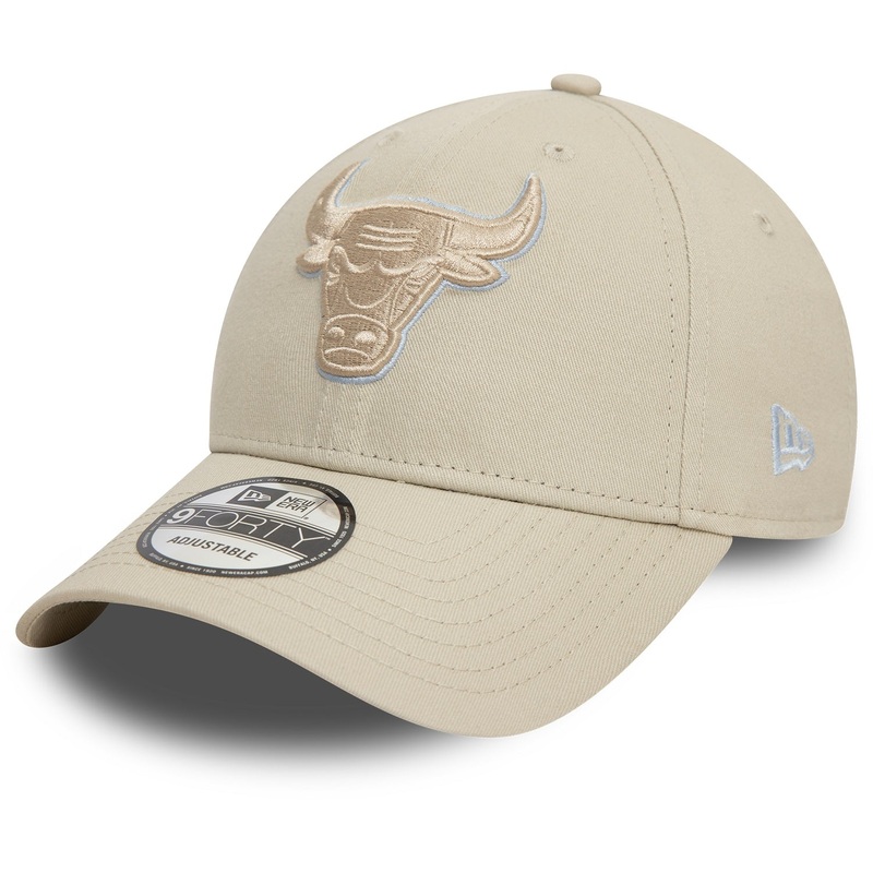 Chicago Bulls 9FORTY Team Outline Stone Cap One Size