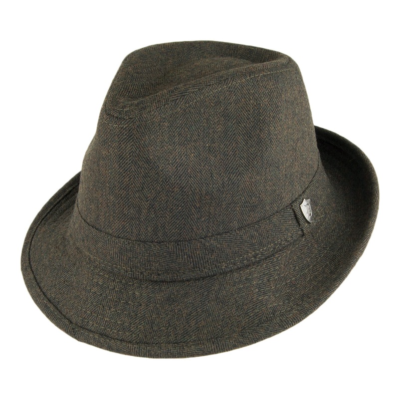 Dorfman Pacific Hats Wool Blend Trilby – Olive M