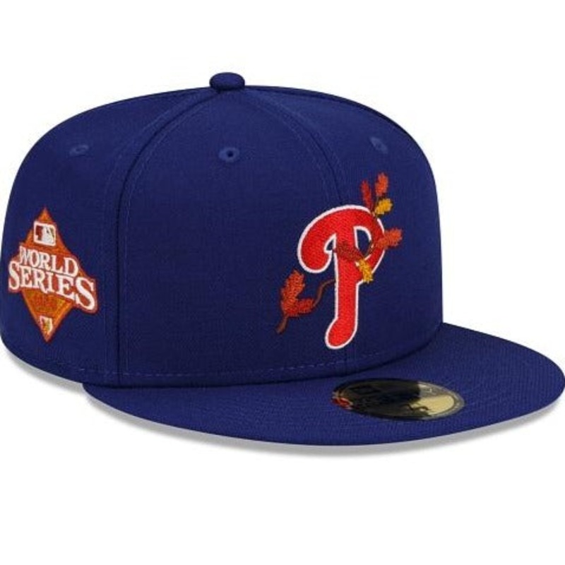 New Era Philadelphia Phillies Leafy Front 59Fifty Fitted Hat