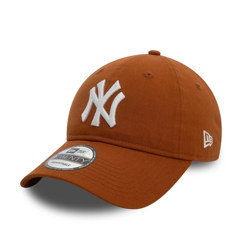 New York Yankees 9TWENTY League Essential Brown Cap One Size