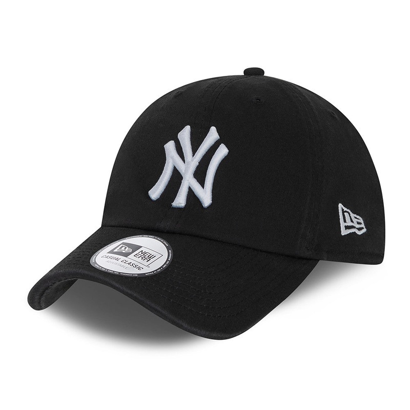 New York Yankees 9TWENTY Washed Casual Classic Black Cap One Size