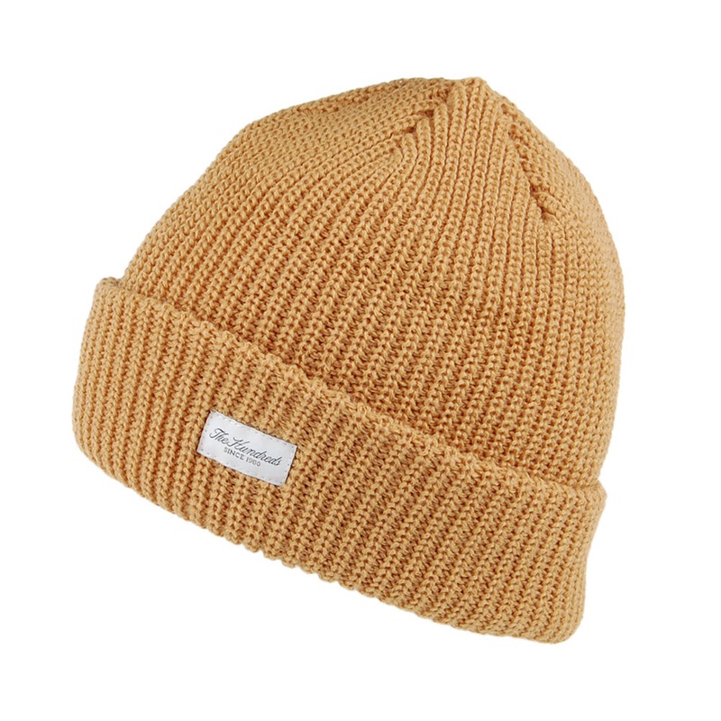 The Hundreds Crisp 2 Beanie Hat – Gold 1-Size
