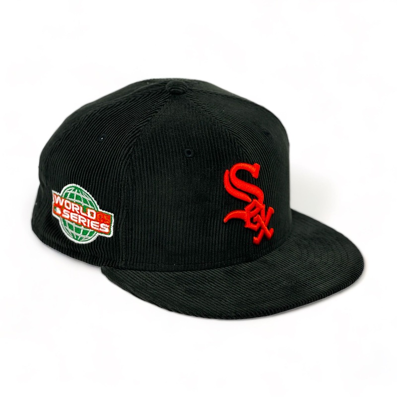 CHICAGO WHITESOX (CORDUROY) (2005 WORLD SERIES) NEW ERA 59FIFTY FITTED (GREY UNDER VISOR) 67/8