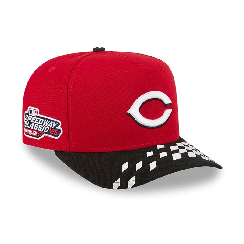 Cincinnati Reds MLB Bristol 2025 Red 59FIFTY A-Frame Fitted Cap 6 7/8
