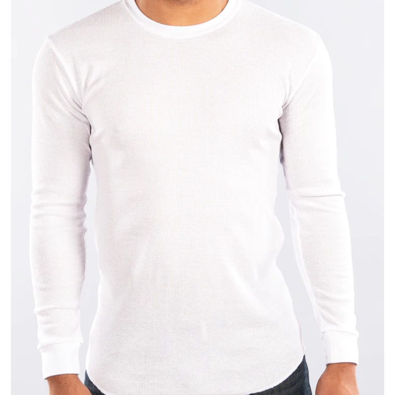 CITY LAB WHITE FITTED THERMAL SHIRT S
