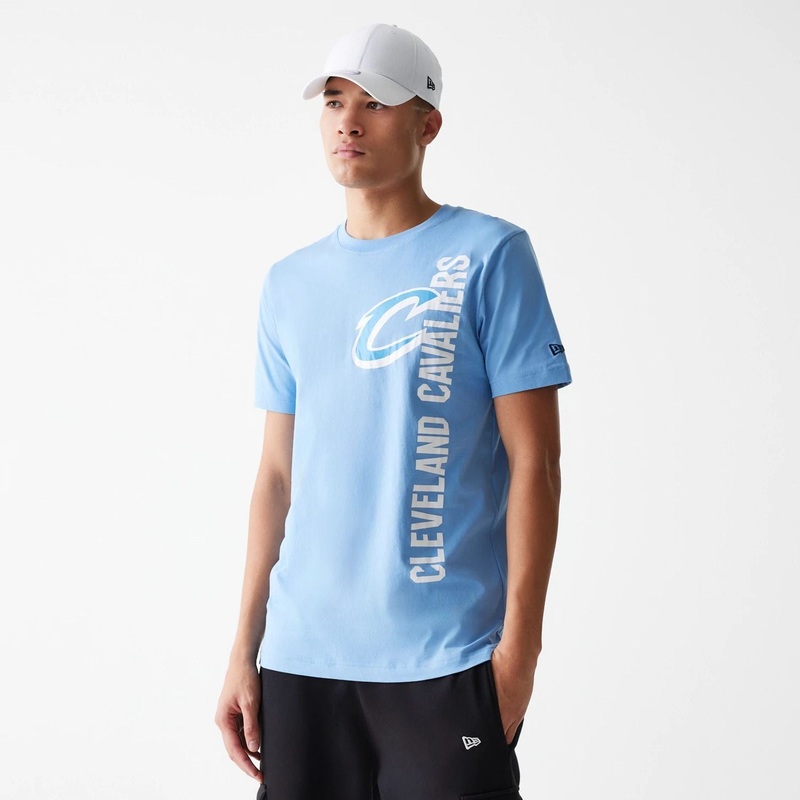 Cleveland Cavaliers NBA City Edition Pastel Blue T-Shirt S