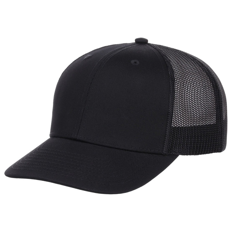 Crowns By Lids Slam Dunk Trucker Cap – Black/Black Adjustable