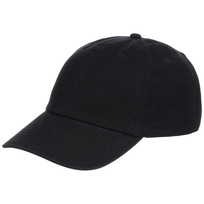 Crowns By Lids Workers Canvas Cap – Black Adjustable