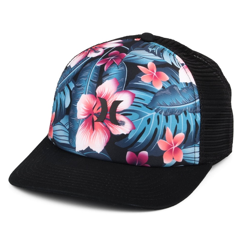 Hurley Hats Womens Icon Trucker Cap – Floral Adjustable