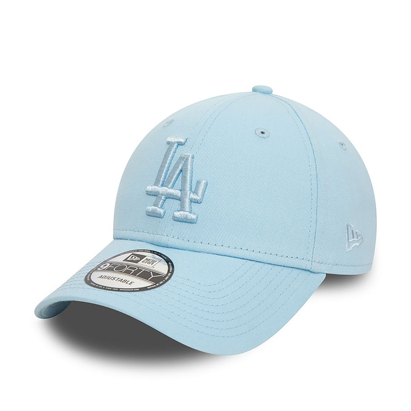 Los Angeles Dodgers 9FORTY League Essential Pastel Blue Cap One Size