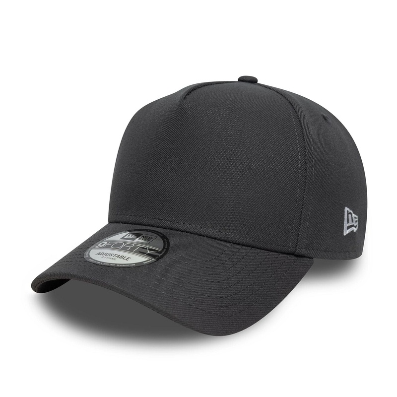 New Era Grey 9FORTY A-Frame Adjustable Cap OSFA