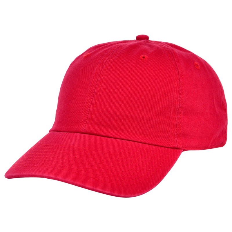 Crowns By Lids Baseline Cap – Red Adjustable