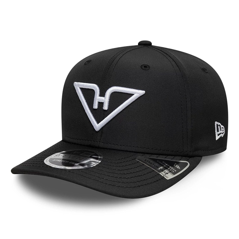 Hyflyers LIV Golf 2025 Black 9SEVENTY Stretch Snap Adjustable Cap OSFM