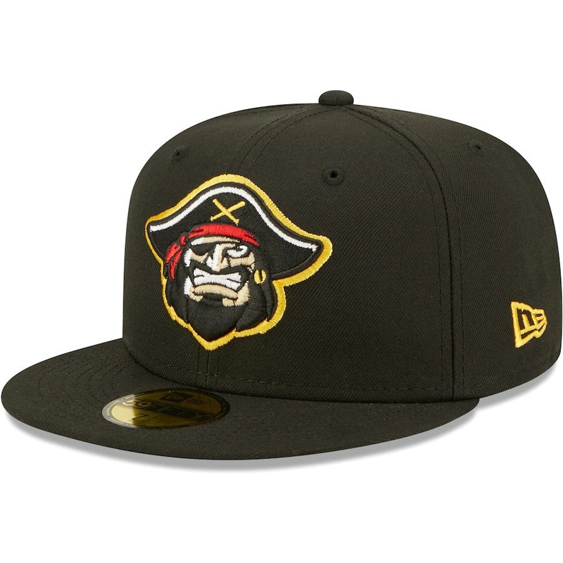 New Era Bradenton Marauders Black Authentic Collection 59FIFTY Fitted Hat