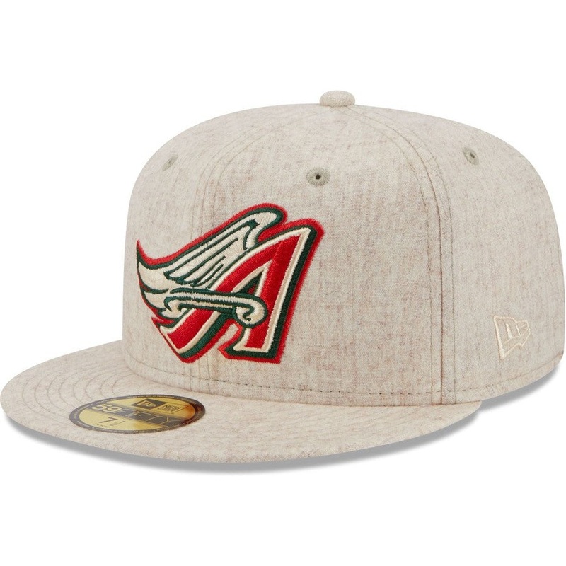 New Era Los Angeles Angels Wool Plaid 2023 59FIFTY Fitted Hat