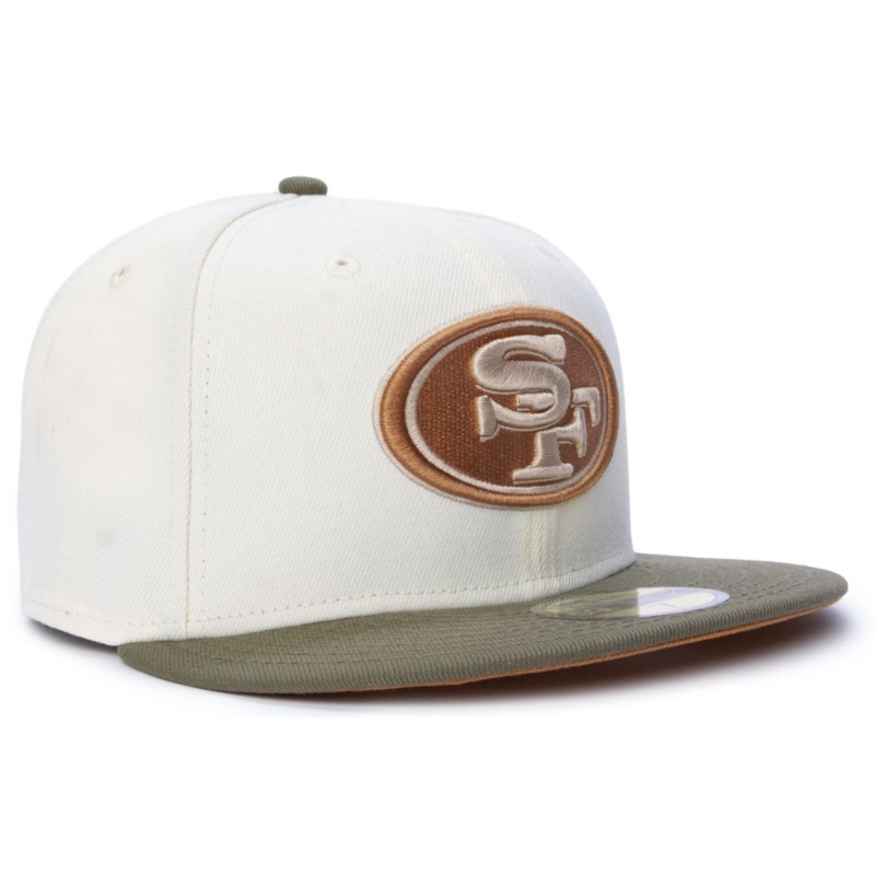 New Era San Francisco 49ers Chrome/Olive 59FIFTY Fitted Cap