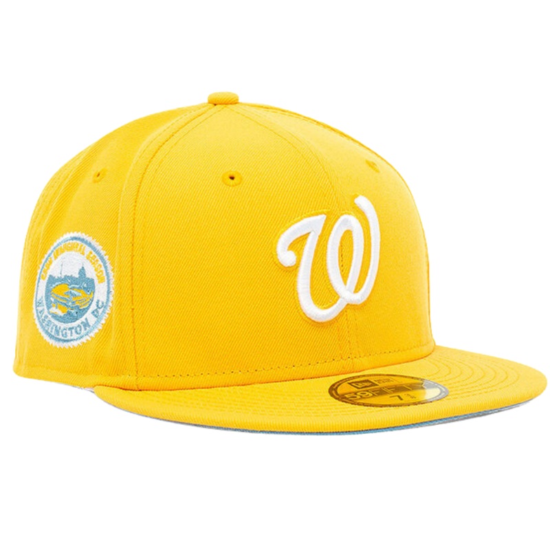 New Era Washington Nationals Lemon Drop 59FIFTY Fitted Hat
