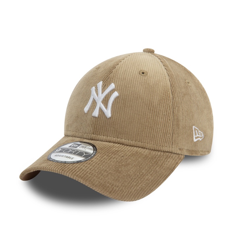 New York Yankees 9FORTY Cord Stone Cap One Size