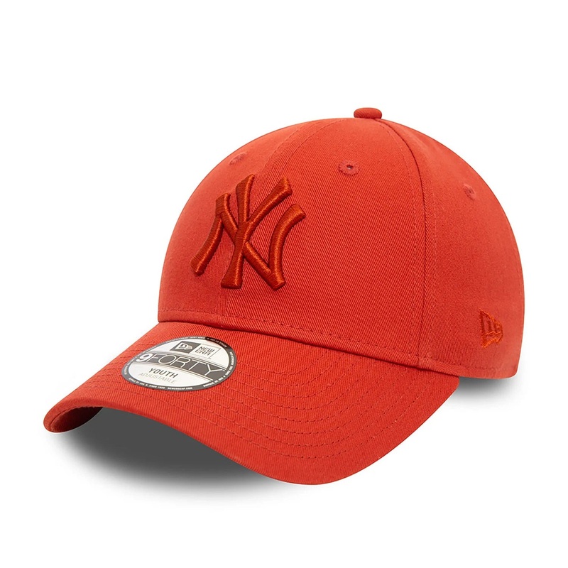 New York Yankees 9FORTY Kids League Essenital Red Cap NE-CHILD