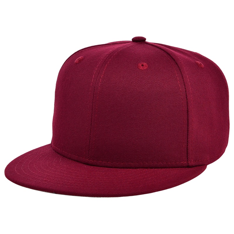 Crowns By Lids Dime Snapback Cap – Maroon Adjustable