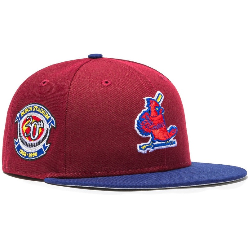 New Era  Sangria St Louis Cardinals 30th Anniversary Stadium 59FIFTY Fitted Hat