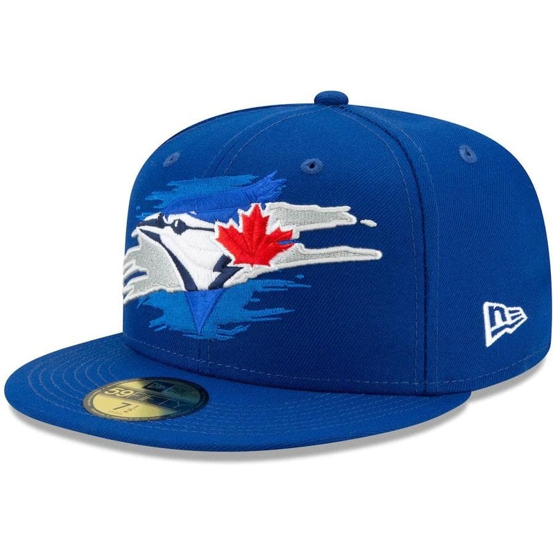 New Era Toronto Blue Jays Logo Tear 2021 59FIFTY Fitted Hat