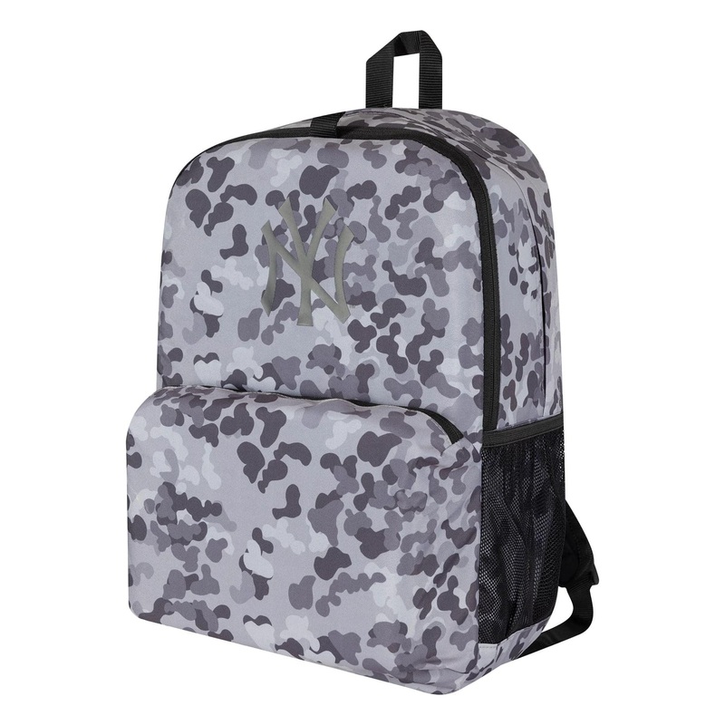 New York Yankees MLB All Over Print Grey Stadium Backpack OSFM