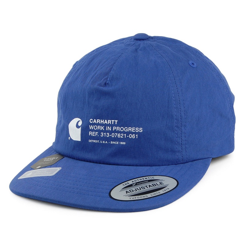 Carhartt WIP Hats Coleman Unstructured Strapback Cap – Blue Adjustable