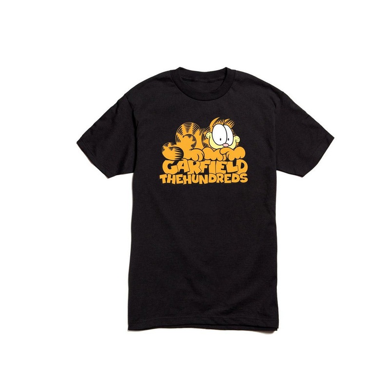 Garfield x Hundreds Stack T-Shirt (Black) m
