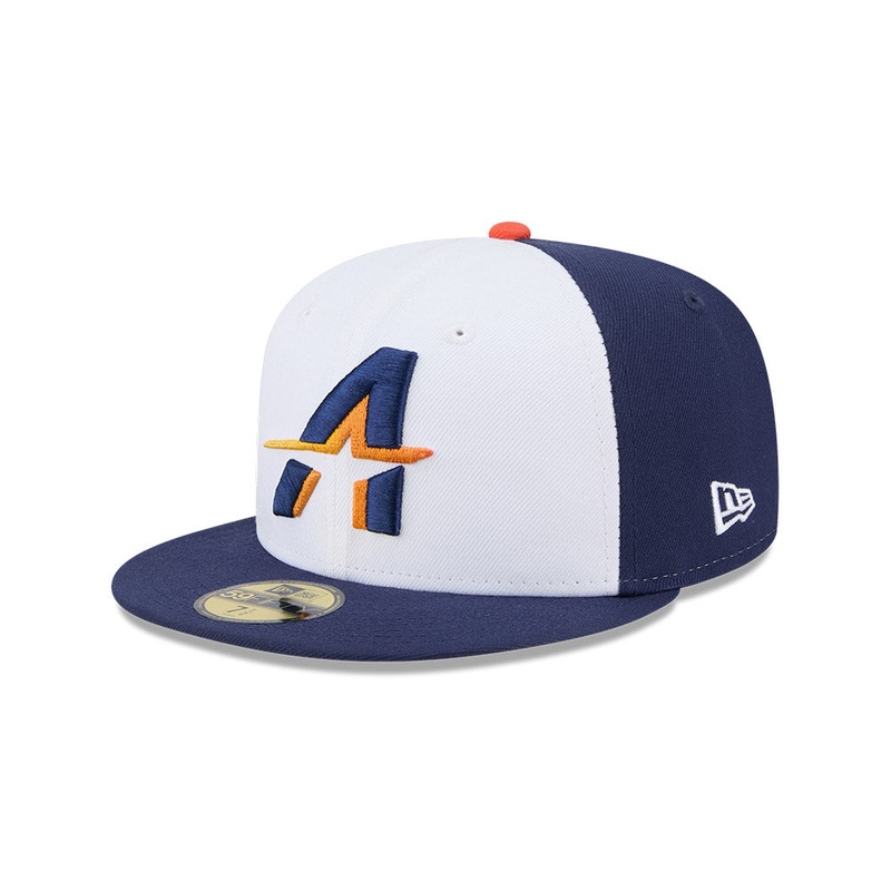 Houston Astros New Era 2025 City Connect 59FIFTY Fitted Hat – White/Navy 6 7/8