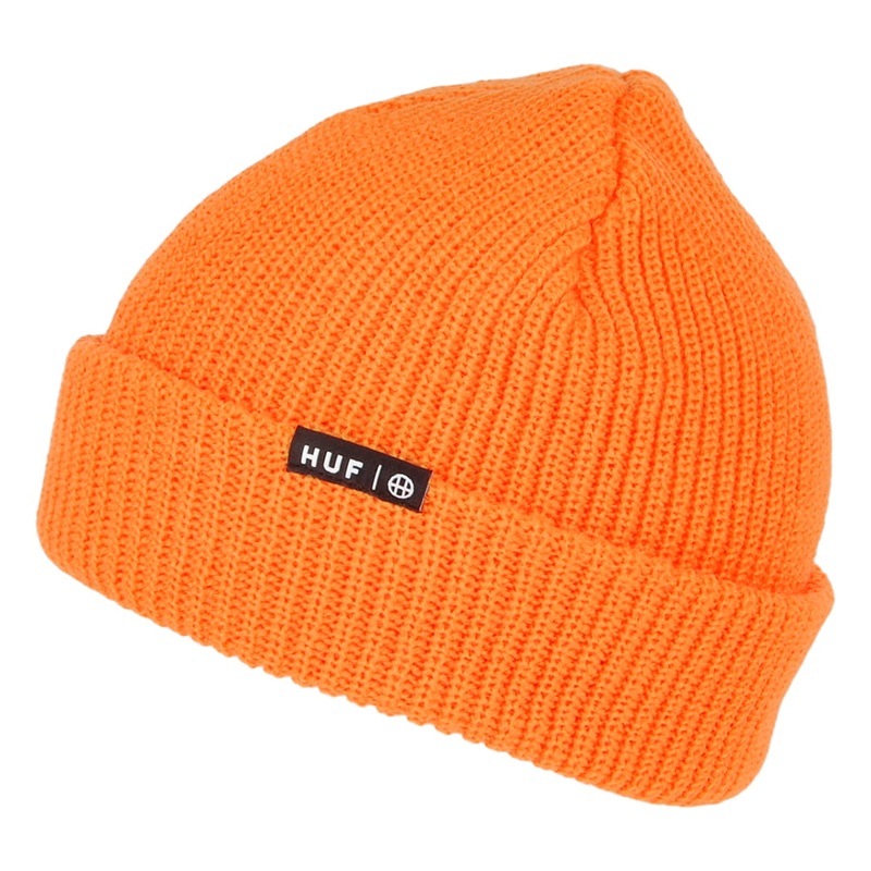 HUF Usual Fisherman Beanie Hat – Orange 1-Size