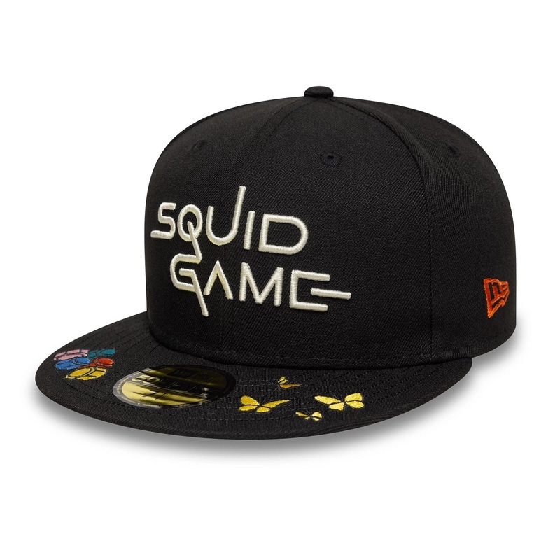 Netflix Squid Game Rear Hit Black 59FIFTY Fitted Cap 6 7/8