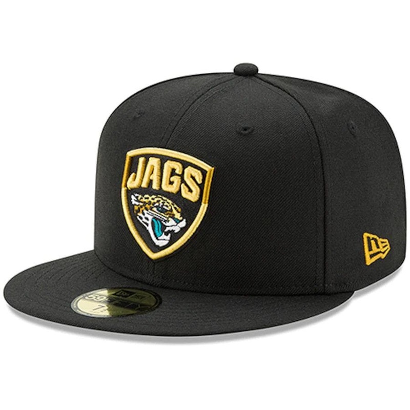 New Era Jacksonville Jaguars Omaha Logo 2021 Fitted Hat