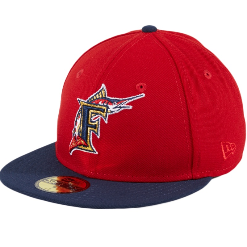 New Era Miami Marlins 1993 Inaugural Ice Cold Fashion 59FIFTY Fitted Hat