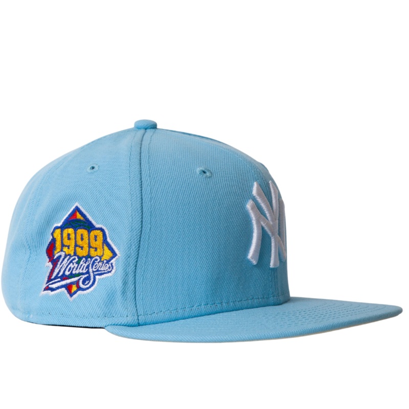 New Era New York Yankees 1999 World Series Baby Blue 59FIFTY Fitted Hat
