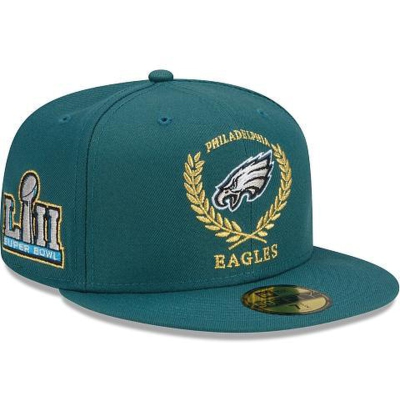 New Era Philadelphia Eagles Gold Classic 59fifty Fitted Hat