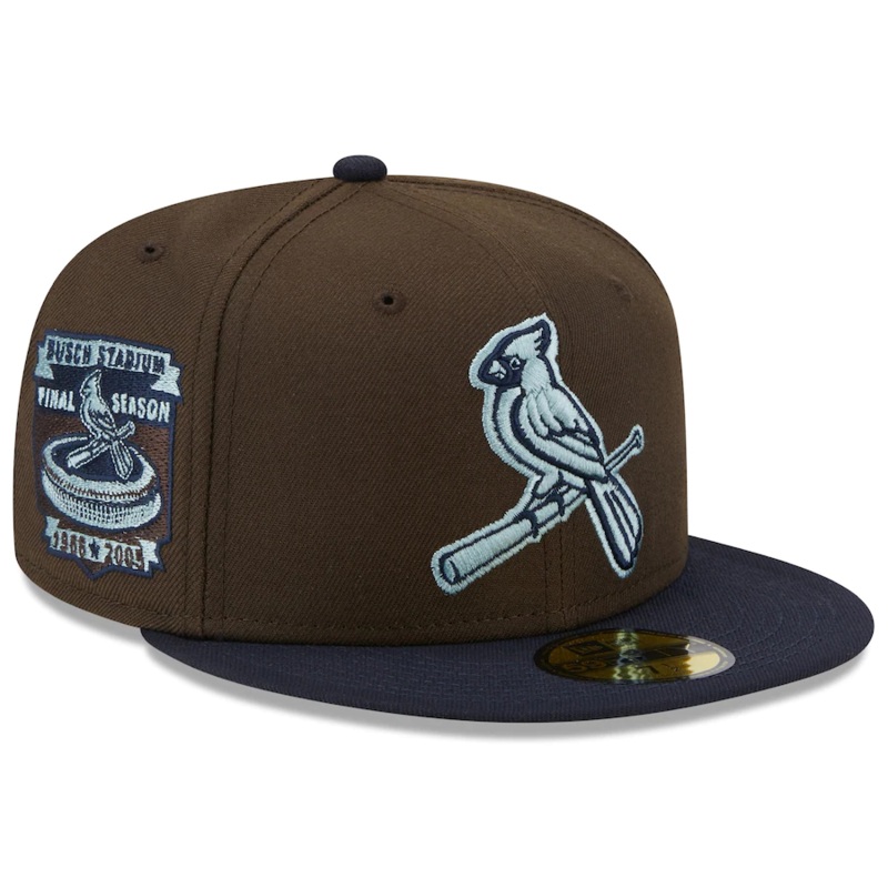 New Era St. Louis Cardinals Final Season Walnut 59FIFTY Fitted Hat