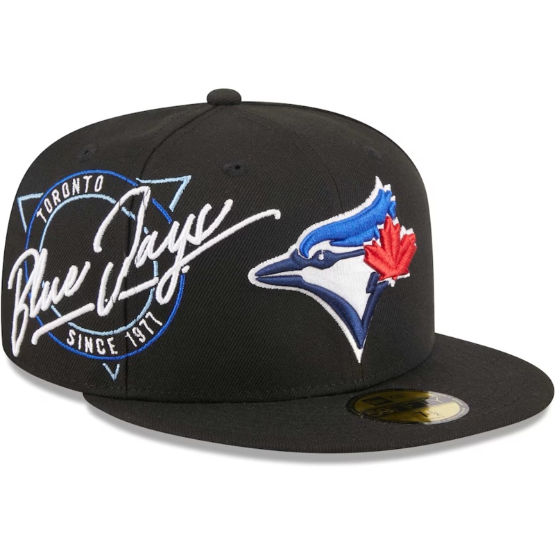 New Era Toronto Blue Jays Black Neon Emblem 2023 59FIFTY Fitted Hat