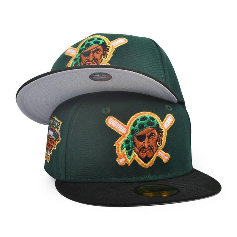 Pittsburgh Pirates 2006 ALL-STAR GAME Exclusive New Era 59Fifty Fitted Hat – Dark Green/Black 6 7/8