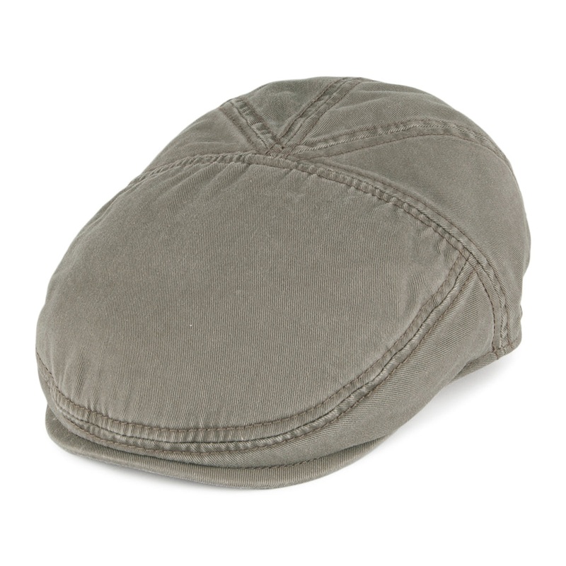 Stetson Hats Paradise Cotton Flat Cap – Olive S