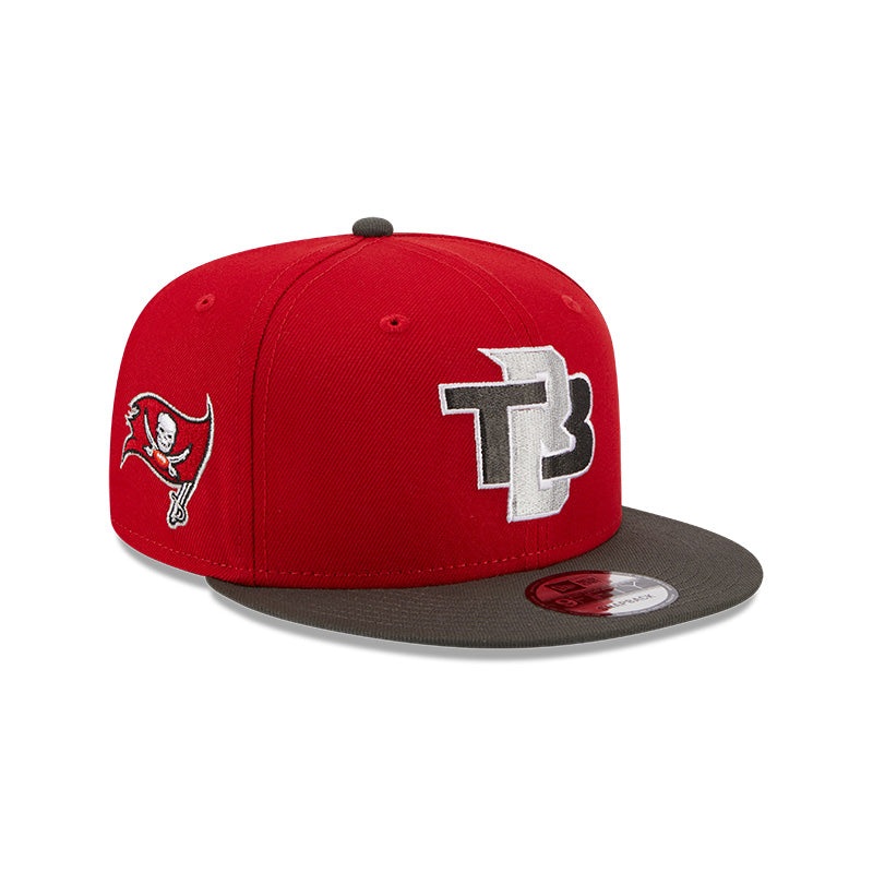 Tampa Bay Buccaneers New Era CITY ORIGINALS 9Fifty Snapback Hat – Red/Pewter