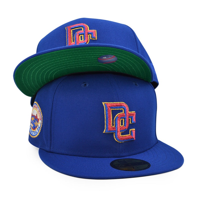 Washington Nationals DC ANNIVERSARY Exclusive New Era 59Fifty Fitted Hat – Royal 6 7/8